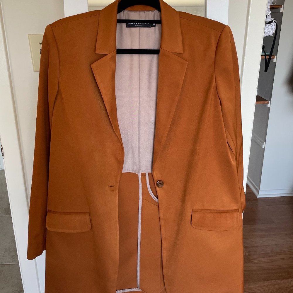 Allen Schwartz Burnt Orange Blazer